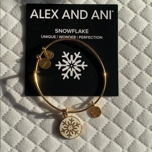 Alex and Ani Snowflake Bracelet